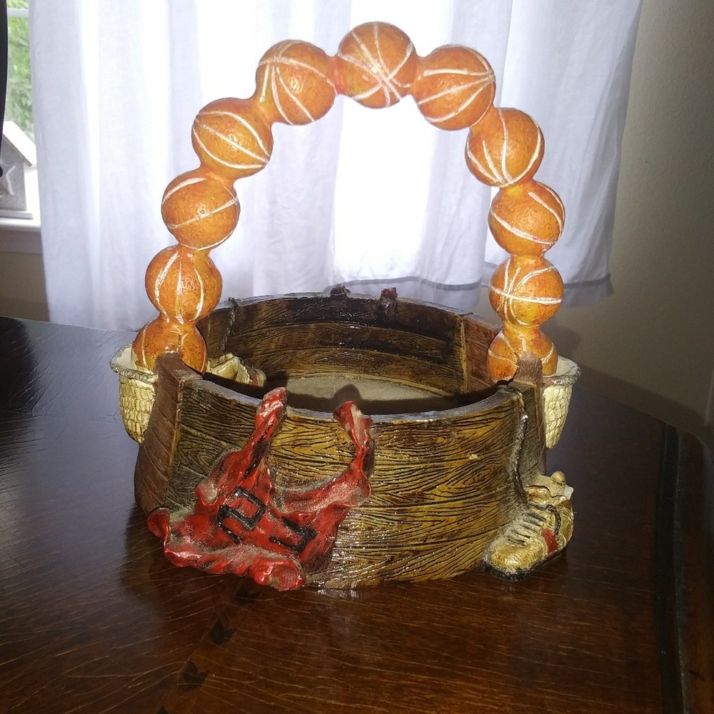 Basketball decoration